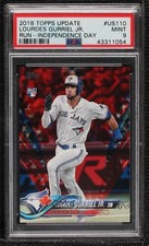 2018 Topps Update Independence Day 48/76 Lourdes Gurriel Jr PSA 9 MINT 3y6