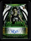 WALTER CLAYTON JR 2025-26 TOPPS COSMIC ALIEN GOLD REFRACTOR AUTO /50 RC