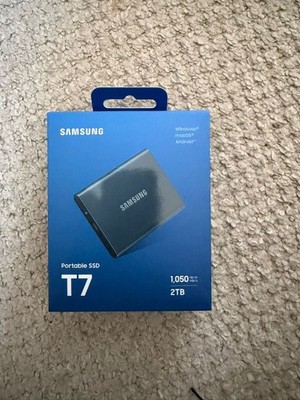 Samsung T7 2TB Portable SSD USB 3.2 Gen 2 Externe Solid State Drive 