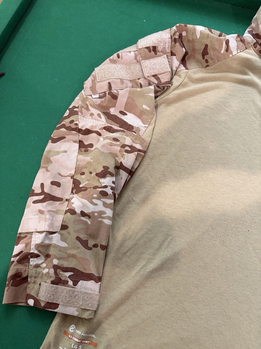 Crye Precision G3 Combat Military Shirt Large Short Multicam Camo