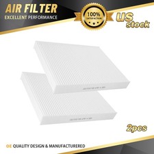 2Pcs Cabin Air Filter For 2010-2017 2018 2019 Ford Explorer Lincoln MKS MKT