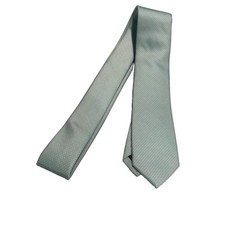J. CREW CREWCUTS Boys Green White Micro Check Neck Tie 42 In 100 Silk New NWT