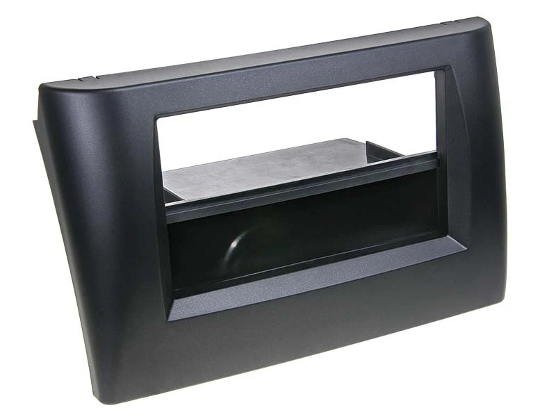 Adaptador frontal 2-DIN para con bolsillo vacío Fiat Stilo negro - Imagen 1 de 1