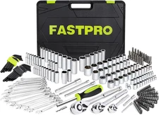 249-Piece Mechanics Tool Set, SAE and Metric Socket Wrench Set, Include 1/2", 3/