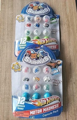 NEW IN BOX SEALED SQUINKIES HOT WHEELS MOTOR MADNESS SERIES 1 & 2 BLIP TOYS