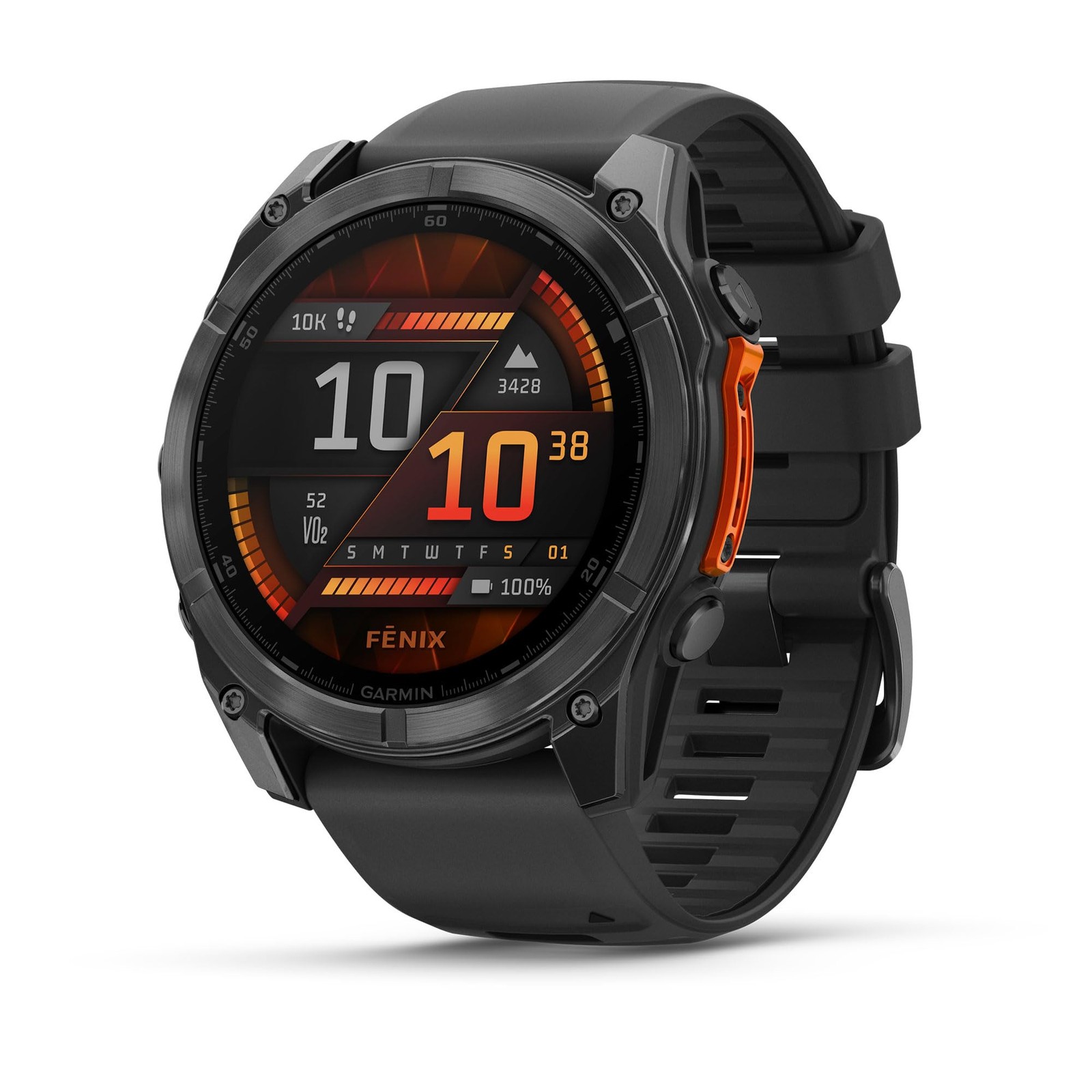 Garmin Fenix 8 51mm AMOLED Premium Multisport GPS Smartwatch with Long Battery Life-image