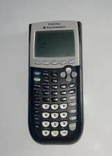 Calculator Texas Instruments TI-84 Plus Graphing  No Cover, Tested     M305