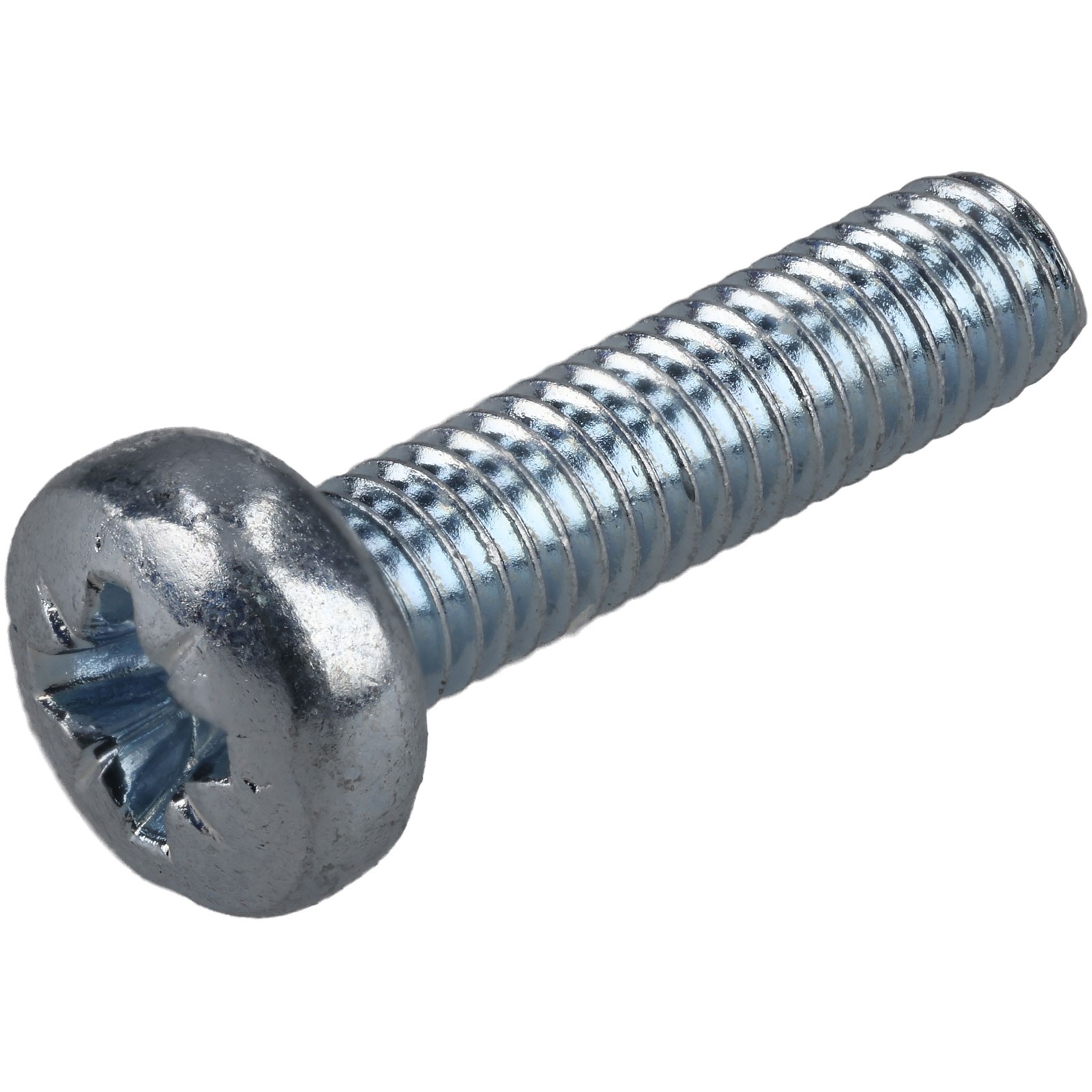 R-TECH Pozi Pan Head Machine Screws BZP M3 12mm - Pack Of 100