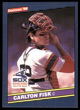 Carlton Fisk 1986 Donruss #366 White Sox MLB READ FREE SHIPPING AutographDen