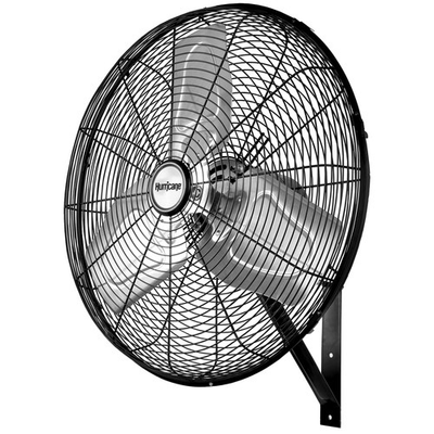 #ad Hurricane 20 Inch Pro Commercial Grade Classic Oscillating Wall Mount Fan Black $137.74