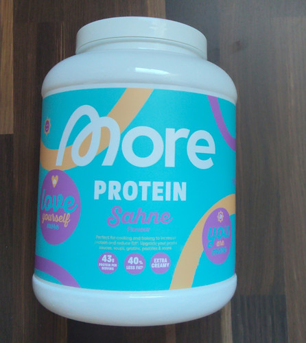 More Protein Sahne Proteinpulver, Pulverform, 2000