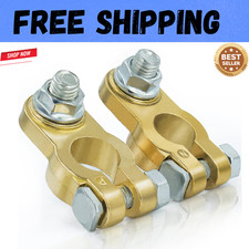 1 Pair Battery Terminal Connector Heavy Duty Cable End Connector Compatible