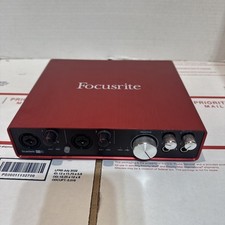 Focusrite Scarlett 6i6 2nd Gen USB Audio Recording Interface Used shelf lot 2 