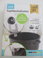 Topfi® Topfdeckelhalter TöPfe & Pfannen Deckelhalter Kochtopf Topfdeckel Halter