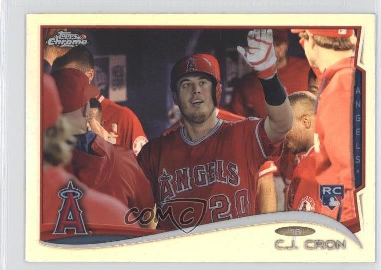 2014 Topps Chrome Refractor CJ Cron #151 07zl