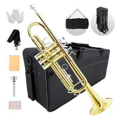 YoungMonic Bb Standard Trumpet Set for Beginners or students trumpet instrume...