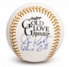 JIM KAAT 16 X GG INSCRIPTION SIGNED GOLD GLOVE BASEBALL PSA/DNA CERTIFICATION