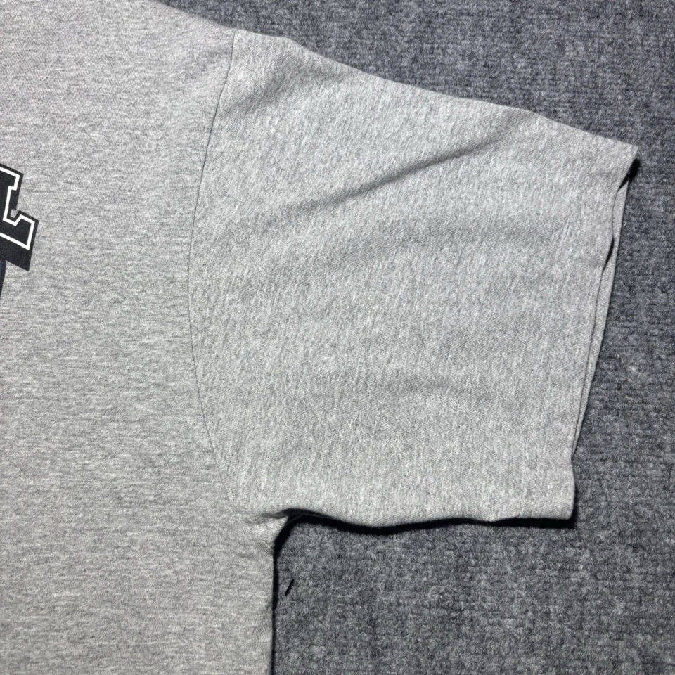 Vintage Reebok Saints Vs Colts Super Bowl XLIV T Shirt Men’s XL Grey NFL 2010 - Image 2 of 4