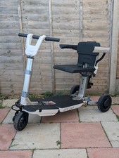 Moving Life Atto Folding Mobility Scooter White - Travel / Flight Approved
