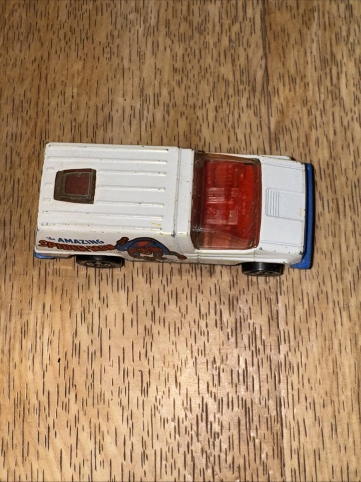 Máquinas de escena Hot Wheels 1/64 héroes Spider-Man blanco BW Hong Kong 1979 Foto 2 de 4