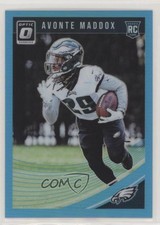 2018 Donruss Optic Rookies Aqua Prizm 265/299 Avonte Maddox #147 00e1