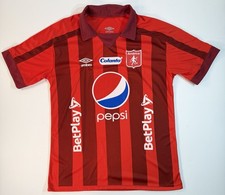 Umbro America De Cali Jersey XL Red Soccer Colombia Pepsi BetPlay