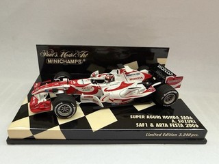 Minichamps 1:43 F1 Super Aguri Honda SA06 2006 400 060224 Aguri Suzuki SAF1 Arta