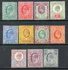 GB EDVII Mounted Mint Selection