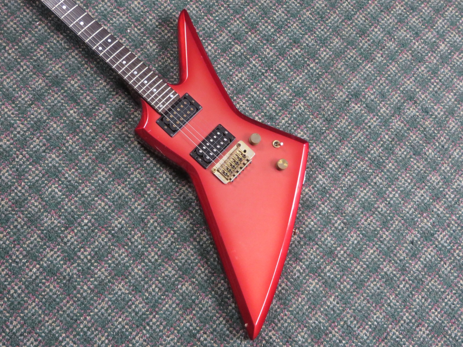 1984 Aria Pro II Japan ZZ Custom Metallic Red! MIJ! w / OHSC