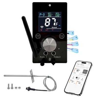 Hungrill Universal Wifi Pid Controller Kit Smart App Control Board