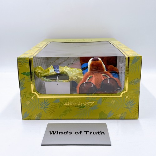 Tokyo Disney Store Zootopia Nick Wilde Plush Toy Costume Set Fav'plushies New - Picture 15 of 15