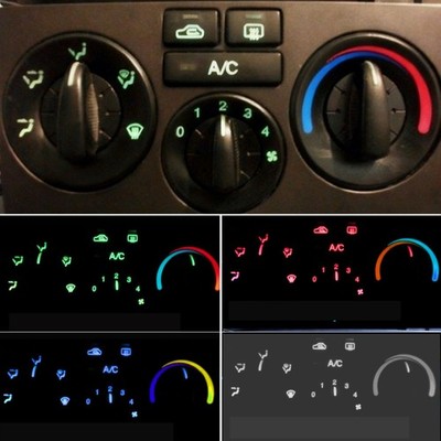 4pcs Climate Control AC Heater LED Bulbs Fit Hyundai Elantra 2001-2004
