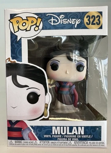 Funko Pop Vinyl Figure Mulan from Disney's Mulan Matchmaker #323 NEW 148-2