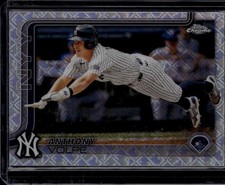 Anthony Volpe 2025 Topps Chrome Logofractor Edition New York Yankees