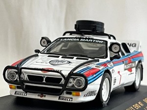 1/43 Lancia 037 Rally Evo #8 1984 Safari Rally M.Alen/I.kivimaki Ixo RAC063 used