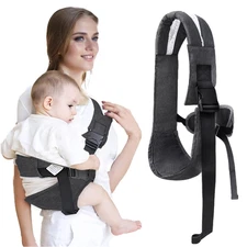 Easy to Wear Baby Sling Carrier - Compact Toddler Carrier with Adjustable Strap,