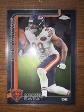 Topps Chrome 2025 Montez Sweat Chicago Bears NFL Football Card #56