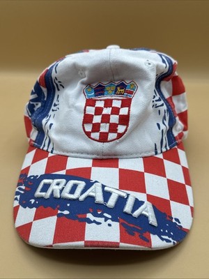 Aqua di Mare Yachting Club Red And White Checkered Hat Croatia