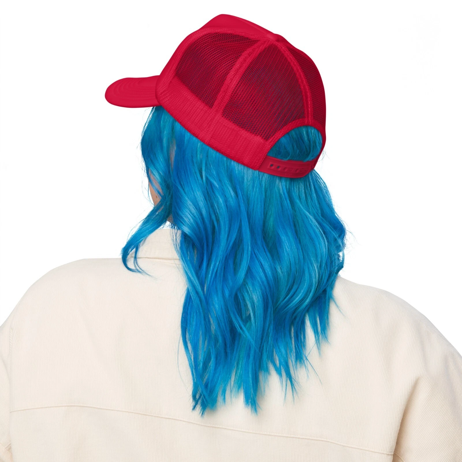 Palm Trees Embroidered Foam trucker hat