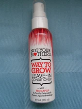 2 Not Your Mother’s WAY TO GROW Leave-In Hair Conditioner Spray w/ PROCAPIL 2 oz