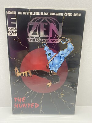 Zen Intergalactic Ninja #3 Entity Comics Bagged And Boarded 