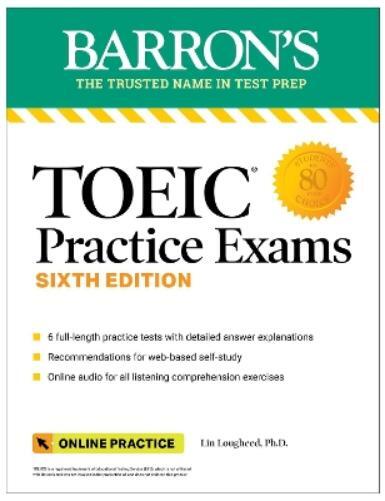Lin Lougheed TOEIC Practice Exams: 6 Practice Tests + Online Audio,  (Tascabile)