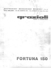 Grazioli Fortuna 150 tornio Manuale uso e manutenzione PDF