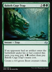 Baloth Cage Trap x4 - Modern Masters 2017 - NM-Mint, English - Modern Masters 20