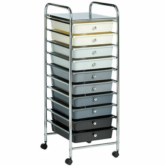 Plastic Home Storage Units with Drawers
