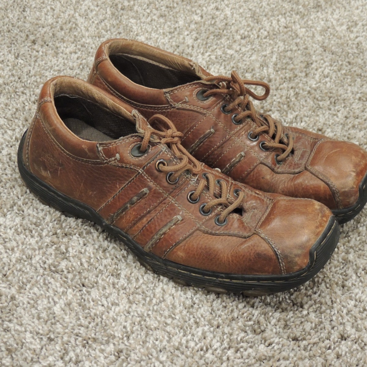 Dr. Martens Daniel‎ Air Wair Brown Leather Shearling Lining Boots Mens Sz 9 Dr. Martens Daniel Air Wair Brown Leather Shearling Lining  main image 2