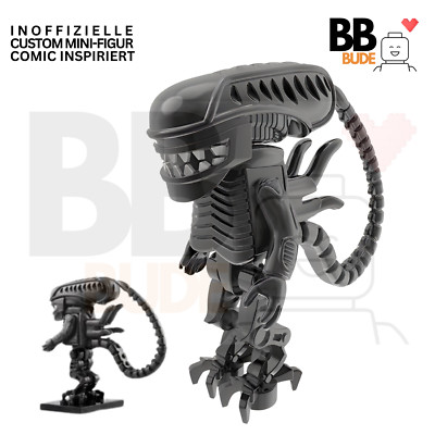 Xenomorph AVP Alien Predator Klemmbaustein Custom Mini Figur MOC Block Brick