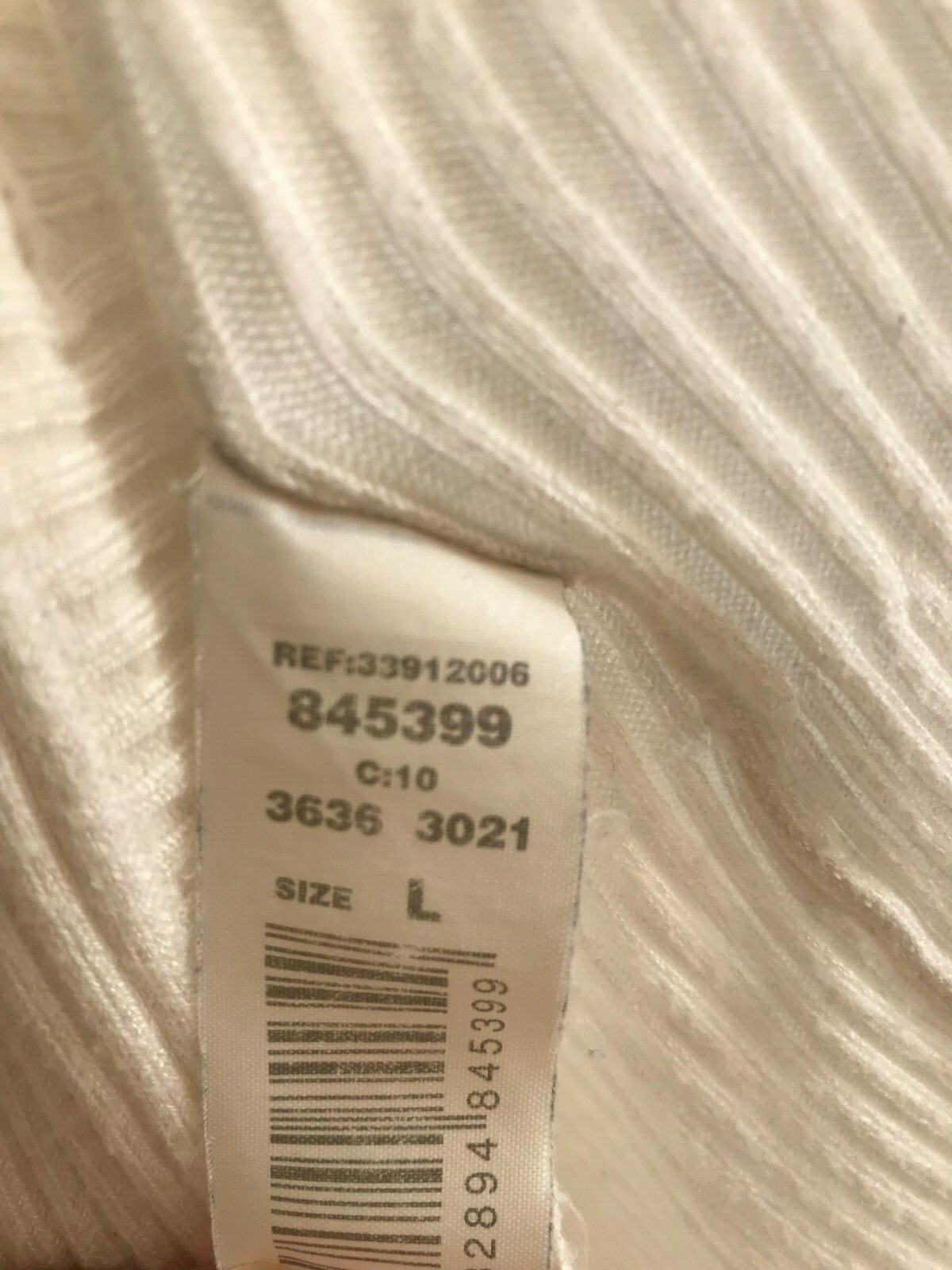 Mango Women's White Knit Cardigan Size L thumbnail 8