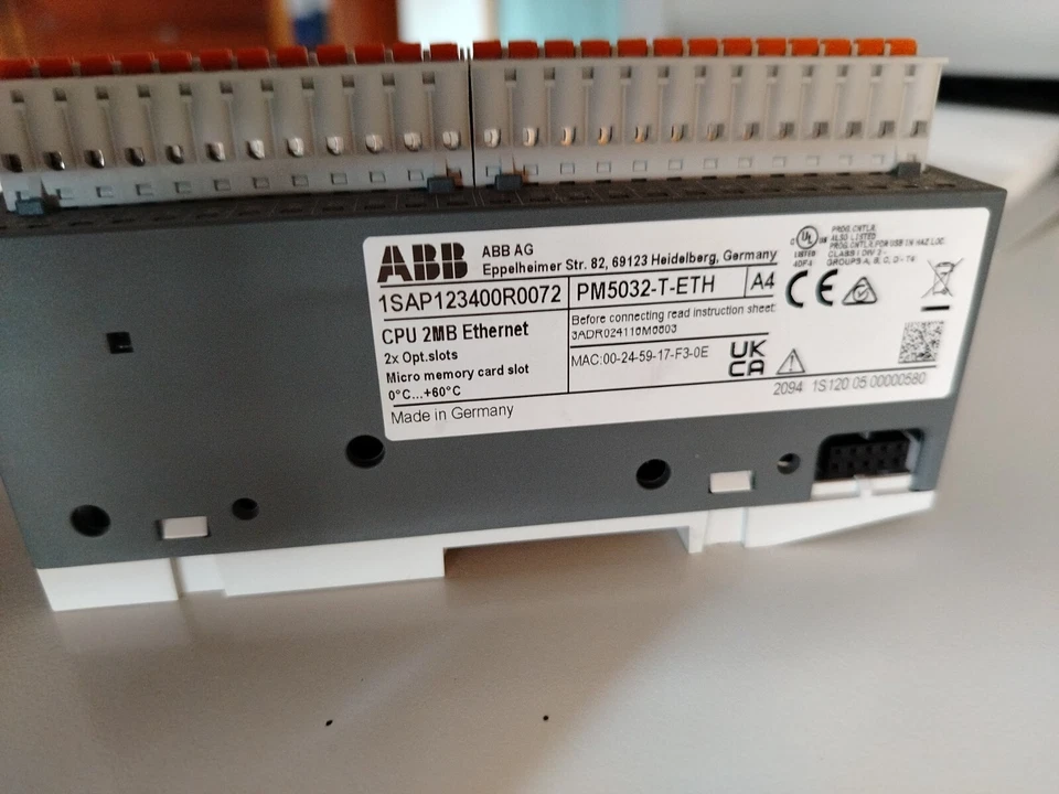 Plc Abb Pm 5032 Nuovo - Imagen 3 de 4