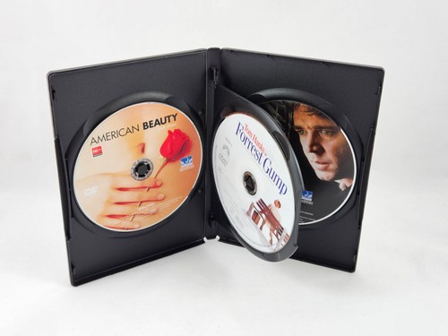 American Beauty + Forrest Gump + A Beautiful Mind DVD (Region 4) VGC NEW CASE - Picture 2 of 4
